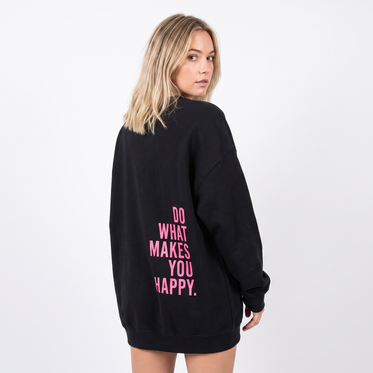 Women's Graphic Print Hoodie Oversized Fleece Pullover Sweatshirt