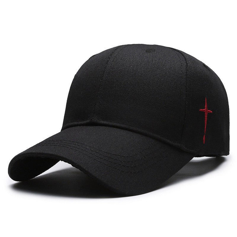 Anabella Corsi Embroidered Cross Baseball Cap